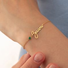 Introducing the Dainty Birthstone Bracelet - a delicate and elegant accessory that adds a personal touch to any outfit. This exquisite bracelet features a finely crafted chain adorned with a single, beautifully cut birthstone, representing the unique charm of your birth month. Its minimalist design ensures versatility, making it perfect for both everyday wear and special occasions. Whether as a thoughtful gift or a personal keepsake, the Dainty Birthstone Bracelet celebrates individuality with s Birthstone Jewelry Grandma, Aquamarine Birthstone, Topaz Birthstone, Precious Opal, Diamond Birthstone, June Birthstone Jewelry, August Birthstone Jewelry, Birthstone Bracelet, Romantic Gestures