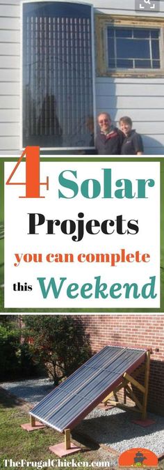 four solar projects you can complete in the weekend