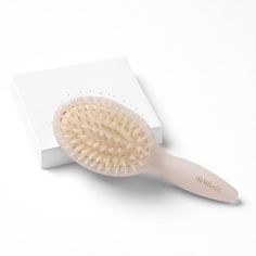 Take care of your hair with this The Hair Edit finish & shine boar bristle mini brush. Take care of your hair with this The Hair Edit finish & shine boar bristle mini brush. FEATURES Perfect for on-the-go Boosts shine and tames flyaways Slim pins detangle hair and massage the scalp Best for dry hair 6.2" x 2" x 1.8" Size: One Size. Color: White. Gender: female. Age Group: adult. Take Care Of Your Hair, Detangle Hair, Mini Brush, Hair Detangler, Dry Hair, Take Care Of Yourself, Take Care, Gender Female, Massage