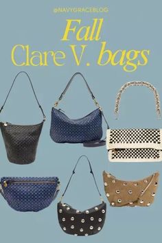 New purses from Clare V. just in time for chic fall outfits! I love these quilted and studded bags for a classic yet trendy accessory. Tap to shop! Clare V Outfit, V Outfit, Chic Fall Outfits, Studded Bag, Trendy Accessories