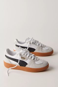 Puma Palermo Moda Sneakers | Free People Puma Palermo, White Puma, Sneakers Puma, Toe Designs, Black Fits, Sneaker Shopping, Boho Clothing, Palermo, Shopping List