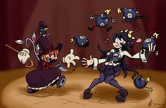 Big Band Skullgirls, Girl Skull, Fandom Drawing, Anime Christmas, Cartoons Series, Cartoon Games