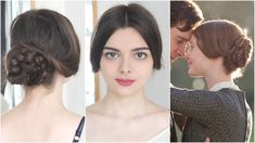 Jane Austen Hairstyles Hair Tutorials, Puritan Hairstyles, 1840 Hairstyles, Cottagecore Hair Tutorial, 1840s Hairstyles, Victorian Hairstyles Tutorial, 1840s Hair, Period Hairstyles, 1800s Hairstyles