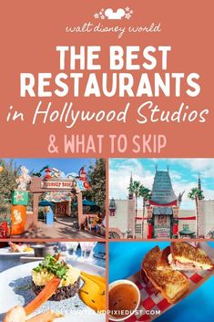 the best restaurants in hollywood studios and what to skip on this postcard for disney world