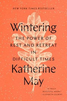 an orange book cover with the words wintering on it