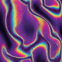 an abstract background with wavy lines and colors