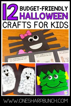 halloween crafts for kids to make