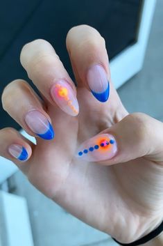 Neon Color Nails, Short Summer Nails, Teen Nails, Tank Tops For Men, Cute Simple Nails, Broken Nails, Summery Nails, Classy Acrylic Nails, Amanda Bynes