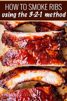 3 2 1 Smoked Ribs Hey Grill Hey, Brine Ribs For Smoker, 321 Smoked Ribs, Pomegranate Desserts, Grill Ribs, Ribs Recipe Oven, The Chunky Chef, Bbq Recipes Ribs, Smoked Pork Ribs