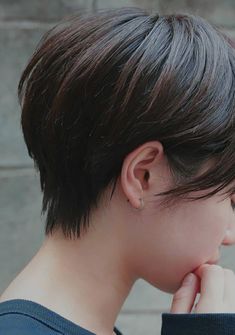 Short Hair Pixie Bob, Gents Hair Style, Asian Haircut, Short Hair Tutorial