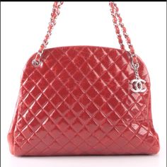 It Comes In Red Quilted Aged Calfskin With Cc Clasp. Still In Good Condition. Crinkle In Leather Is Made This Way. Beautiful Bag! Very Vintage. Hard To Find In A Chanel Bag! Measurements Are: .13 “W X 10.0" H X 5.0 “D Strap Drop 8”. Same Bag Just Sold On Site For $2800. Great Buy For A Chanel Bag!! Vintage Chanel Bag, Red Quilts, Just Sold, Bag Measurements, Bags Vintage, Chanel Bags, Vintage Chanel, Beautiful Bags, Chanel Bag