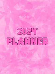 a pink background with the words, 2021 planner written in pink on top of it