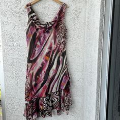 Woman Dress Size L New ! Never Worn 2000s Dress, Fits Clothes, Woman Dress, Music Fashion, Women Dress, Dream Wardrobe, Cute Dresses, Pink Purple, Midi Dress