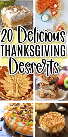 20 delicious thanksgiving desserts that are perfect for the holiday season to eat and enjoy