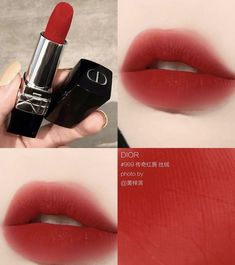 Bold Lipstick Makeup, Dior Lipstick, Lip Color Makeup, Face Art Makeup, Ulzzang Makeup