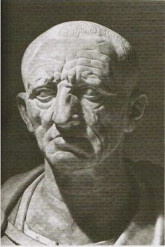 a black and white photo of an old man with his eyes closed, looking to the side