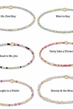 Spring 2024 Hope Unwritten Bracelet – The Lovely Closet Enewton Bracelets Stacks Aesthetic, E Newton Bracelet Stack, Enewton Bracelets Stacks, E Newton Bracelets, Bracelet Inspo Beads, Enewton Bracelet, Cute Beaded Bracelets, Bracelet Business, Bracelet Stuff