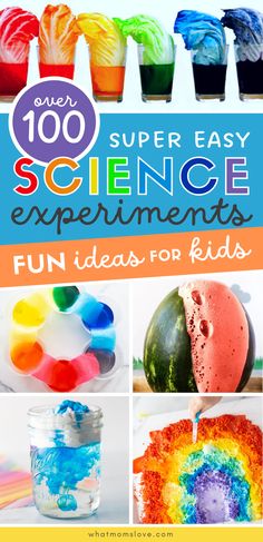 Science Ideas For Preschool, Fun Easy Science Experiments For Kids, Easy Diy Science Experiments For Kids, Chemistry Activities For Kids, Sunday School Science Experiments, Bible Science Experiments For Kids, Wacky Science Experiments For Kids, Kinder Science Experiments, Pre K Science Experiments