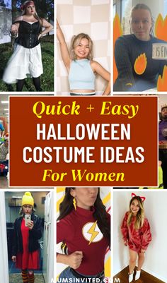 quick and easy halloween costume ideas for women