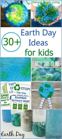 earth day ideas for kids that are easy to make and great for learning about the environment