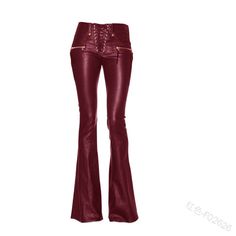 Women Punk Pants Vintage 70's Disco Hip Hop Zipper Streetwear Bandage Ruched Skinny Slim Fit Flared Trouser Halloween Costume voguable 70's Disco, Harajuku Aesthetic, Punk Pants, Type Style, 70s Disco, Female Style, Y2k Aesthetic Outfits, Pants Vintage, Korean Casual