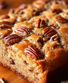 Sweet Alabama Pecan Bread - Life with Susan Alabama Pecan Bread, Crispy Crunchy Parmesan Potatoes, Crunchy Parmesan Potatoes, Alabama Recipes, Bread Pudding With Vanilla Sauce, Pecan Bread, Old Fashioned Bread Pudding, Apple Fritter Bread