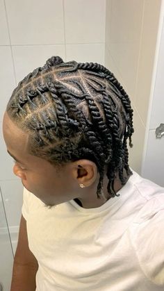 Ropetwists Locs, Barrels Into Twists, Cornrows Into Twists Men, Cornrows Into Twists, Barrel Twist Locs Men, Locs Hairstyles Men, Twists Black Men Hair, Twist Hair Men, Hairstyles For Black Men