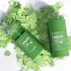 Our goods are authentic, with genuine patents, counterfeit must be investigated! Customers please identify our products! Soothing, natural clay-based GREEN TEA MASK helps heal blemishes, prevent breakouts, and keep skin shine-free. Helps to remove blackheads, firm and clean the skin inside. ✅[All Mask, No Mess] All the advantages of a face mask in a convenient stick format - ideal for multi-masking. ✅[Give Your Pores Some Rest] Our green tea mask removes impurities from clogged pores, leaving yo Green Tea Cleanse, Multi Masking, Green Tea Mask, Cleansing Mask, Cleansing Face, Skin Pores, Green Tea Extract, Anti Acne, Clean Face