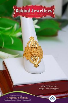 Latest Gold Ring Designs, Winter Bridal Jewelry, Couple Ring Design, Gold Finger Rings, Gold Bangles For Women, Bridal Jewellery Design, Jewelry Set Design, Fancy Jewellery Designs, Gold Bridal Jewellery Sets