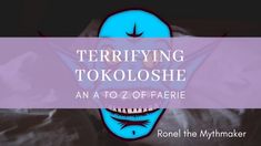 an image of a creepy face with the words terrifying tokoloshe on it