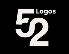 the number five logo is shown in black and white, as well as two smaller numbers