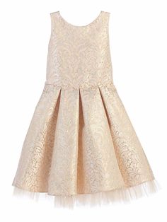 Pink Vintage Pleated Jacquard Dress Toddler Flower Girls, Pink Flower Girl Dresses, Ivory Flower Girl Dresses, Girls Holiday Dresses, Toddler Flower Girl Dresses, Junior Bridesmaid Dress, Tulle Flower Girl, Tulle Flowers, Girls Pink Dress