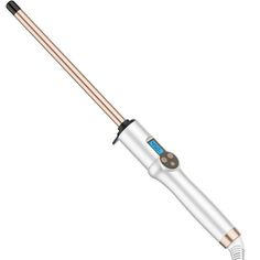 Hoson Small Curling Wand, 1/2 Inch Long Barrel for Short Hair, Ceramic Skinny Curling Wand with Adjustable Temperature Color: Gold. Best Curling Wand For Long Hair, Small Curling Wand Curls, Curl Wand, Tiny Wand Curls Hair, Small Curling Wand, Hair Curlers, Wand Curls, Hair Tools, Barrel