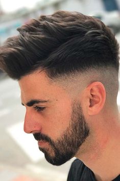 Comb Over Fade Haircut, Combover Hairstyles, Types Of Fade Haircut, Side Fade, Undercut Hair, Comb Over Fade, Comb Over Haircut