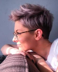 Short Hair Pixie Cuts, Short Sassy Hair, Pixie Haircut For Thick Hair, Short Hair Undercut, Short Grey Hair, Super Short Hair, Sassy Hair, Very Short Hair