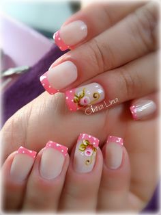 Uñas norma The Most Beautiful Quotes, Floral Nail Design, Most Beautiful Quotes, French Manicure Nail Designs, Manicure Nail Designs, French Manicure Nails, Floral Nail Designs, Floral Nail, Christmas Nails Acrylic