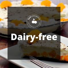 Dairy-free Orange creamsicle cake with a black translucent dairy-free cover with logo Dairy Allergy, Meal Options, Lactose Intolerant, Healthy Balance, Special Diets, Dairy Free Recipes, Light Recipes, Pinterest Board, Free Recipes