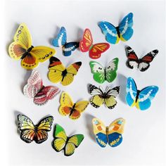 48027833925936|48027833958704 Flowers Cake Topper Printable, Butterfly Flower Cake, Edible Rice Paper, Flower Cake Toppers, Cake Tools, Diy Cake Decorating, Clothes Pin Crafts, Special Occasion Cakes, Butterfly Flower