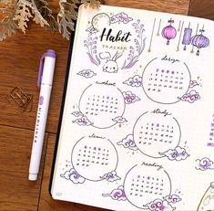 Journal Habit Tracker Ideas, Bullet Journal Habit Tracker Ideas, Couple Journal, Habit Tracker Ideas, Journal Habit Tracker, Tracker Ideas, Bullet Journal For Beginners