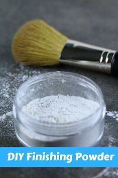 DIY Finishing Powder Recipe | Homemade makeup, Finishing powder, Diy makeup #Diy_Makeup_Organizer #Diy_Makeup_Recipe #Makeup_Recipes #Homemade_Makeup Diy Makeup Organizer, Diy Makeup Recipe, Makeup Recipes, Homemade Makeup, Diy Tumblr, Powder Recipe, Diy Beauty Recipes, Finishing Powder, Natural Diy