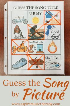 guess the song by picture game for kids