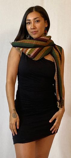 100% Cotton Scarf, Handwoven, Multicolored, Light Weight, Guatemalan, Fair Trade Multicolor Woven Scarves One Size, Handwoven Multicolor Scarves, Multicolor Woven Winter Scarf, Multicolor Cotton Headscarf, One Size, Handwoven Scarf, Cotton Scarf, Fair Trade, Scarf Wrap, Scarf Accessory