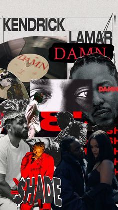 a collage of various images with the words 3 shade on them and pictures of people