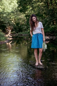 Sometimes you just need a simple skirt with pockets that you jump in easily - this is it!Simple model makes it comfortable and affordable!A must have for summer as well as spring/autumn weather :) Contact us if you would like to try different colors! Casual Skirt With Elastic Waistband For Everyday, Casual Everyday Skirt With Elastic Waistband, Casual Linen Skirt For Vacation, Summer Skirt With Pockets In Relaxed Fit, Summer Skirt With Pockets And Relaxed Fit, Casual Everyday Skirt With Pockets, Summer Linen Relaxed Skirt, Everyday Spring Lined Skirt Bottoms, Everyday Summer Skirt With Pockets