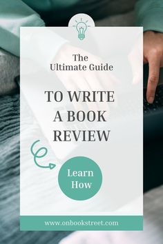 the ultimate guide to write a book review