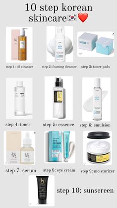 Skincare Shuffles, Korean 10 Step Skin Care, Skin Facts, Skin Care Basics, Oily Skin Care Routine, Diy Kosmetik, Basic Skin Care Routine