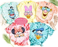 Disney Character 3d Shirts