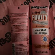 Brand New Soap &amp;amp; Glory Call of Fruity Hydrating Hand Cream - 2x125ml Soap And Glory, Hand Cream, Soap, Cream, Brand New