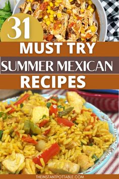 mexican food with the title 31 must try summer mexican recipes in this post - it - up