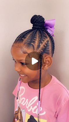 𝑅𝑜𝓎𝒶𝓁’𝒟 𝐵𝓇𝒶𝒾𝒹𝓏 on Instagram: "💜 • • • • royaldbraidz #royalkiddbraidz #houstonbraider #kidbraidshouston #houstonkidsbraider #braidart #houstonbraidsstylist #braids #kidsbraids #houstonkidbraids #childrenbraids" Toddler Braid Styles, Toddler Braids, Kids' Braids, Braids For Kids, Kids Hair, April 16, Toddler Hair, Girls Hair